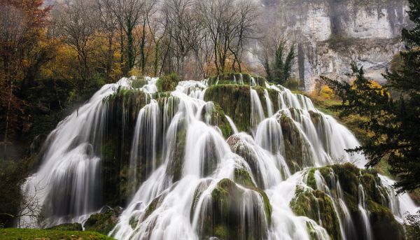 Watervallen Baume Les Messieurs, Jura